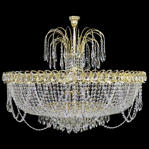Люстра Хрустальный Каскад №12 Королевский в Иваново Гусь Хрустальный