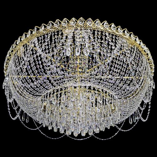 Люстра Хрустальный Каскад №12 Королевский в Иваново Гусь Хрустальный