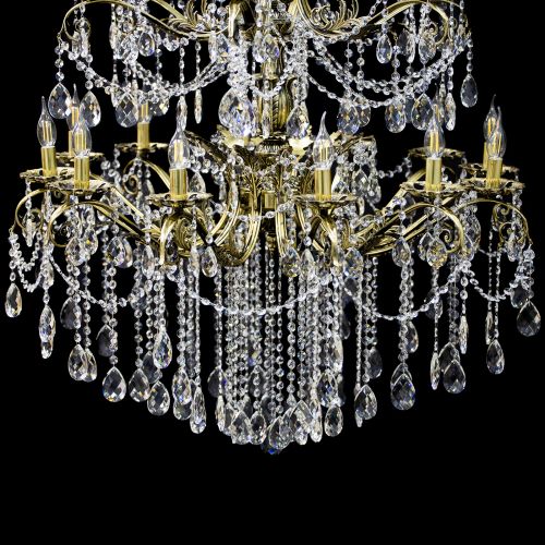 Люстра бронзовая Афина №21 в Иваново Гусь Хрустальный