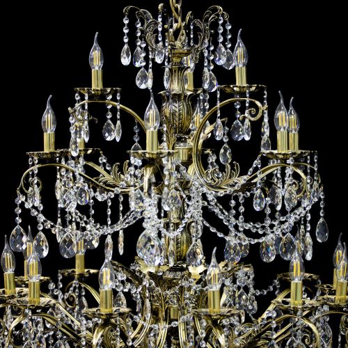 Люстра бронзовая Афина №21 в Иваново Гусь Хрустальный