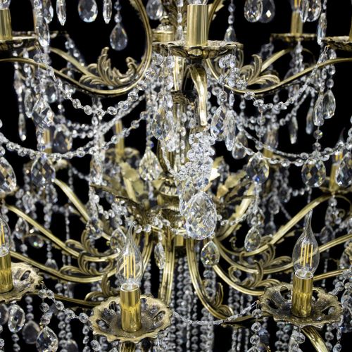 Люстра бронзовая Афина №21 в Иваново Гусь Хрустальный