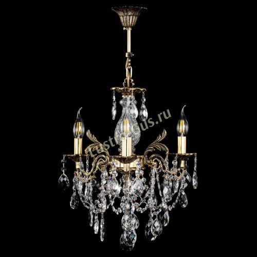 Люстра бронзовая Алфея №3/1 Баден в Иваново Гусь Хрустальный