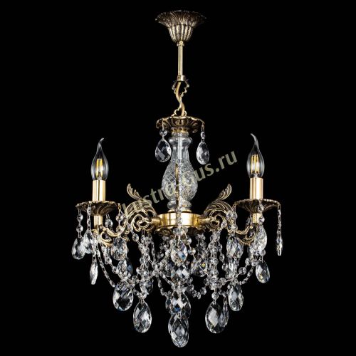 Люстра бронзовая Алфея №3/1 Баден в Иваново Гусь Хрустальный