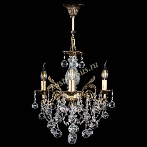 Люстра бронзовая Алфея №3/1 Шар в Иваново Гусь Хрустальный