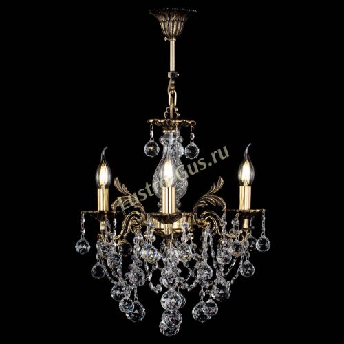 Люстра бронзовая Алфея №3/1 Шар в Иваново Гусь Хрустальный
