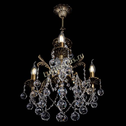 Люстра бронзовая Алфея №3/1 Шар в Иваново Гусь Хрустальный