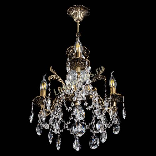 Люстра бронзовая Алфея №3/1 Звездочка в Иваново Гусь Хрустальный