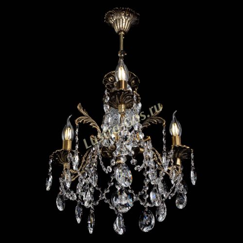 Люстра бронзовая Алфея №3/1 Звездочка в Иваново Гусь Хрустальный