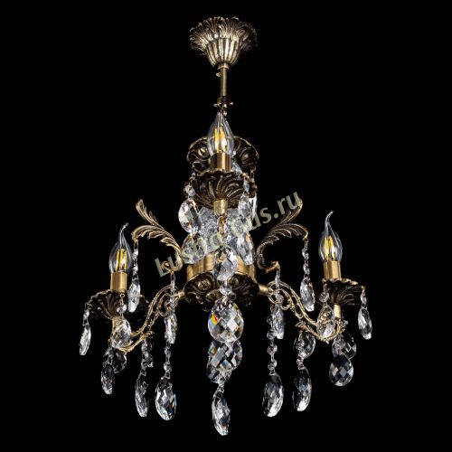 Люстра бронзовая Алфея №3/2 Баден в Иваново Гусь Хрустальный