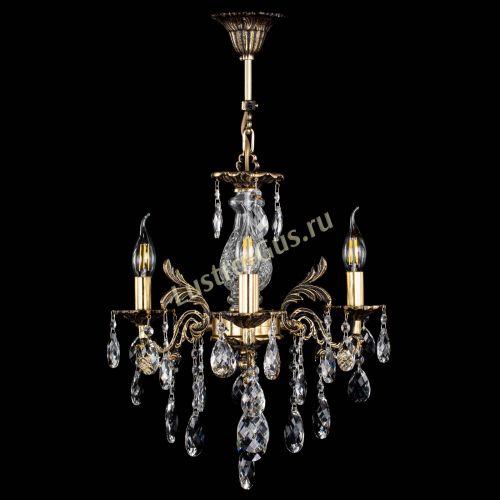 Люстра бронзовая Алфея №3/2 Баден в Иваново Гусь Хрустальный