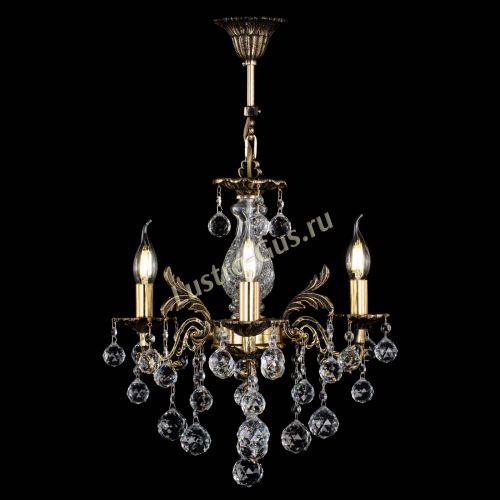 Люстра бронзовая Алфея №3/2 Шар в Иваново Гусь Хрустальный