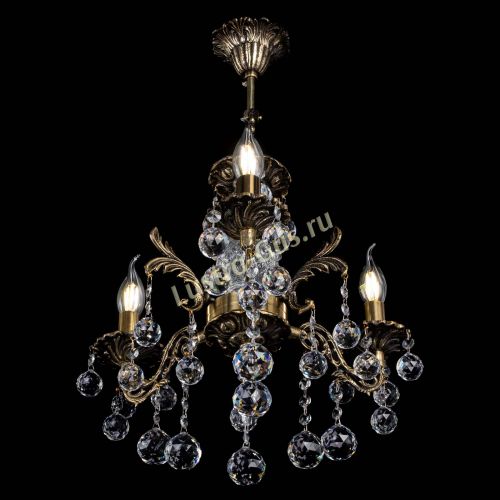 Люстра бронзовая Алфея №3/2 Шар в Иваново Гусь Хрустальный