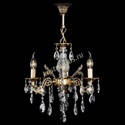 Люстра бронзовая Алфея №3/2 Звездочка в Иваново Гусь Хрустальный