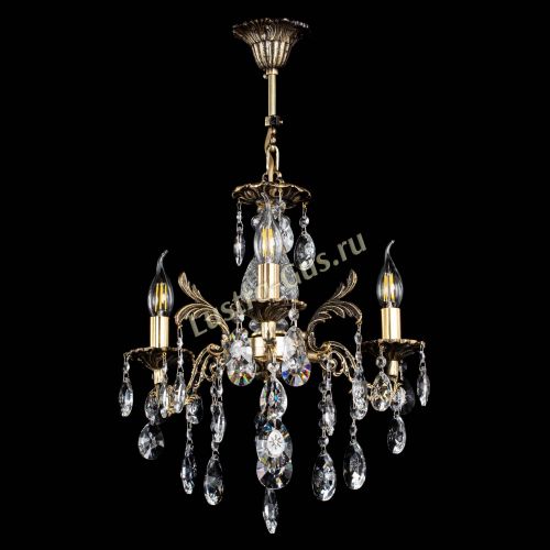 Люстра бронзовая Алфея №3/2 Звездочка в Иваново Гусь Хрустальный