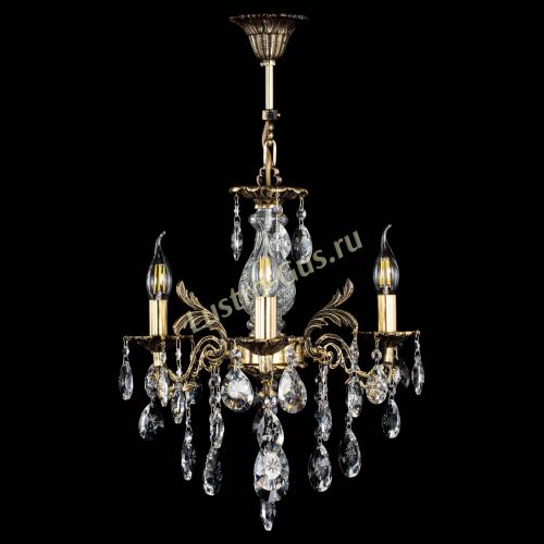 Люстра бронзовая Алфея №3/2 Звездочка в Иваново Гусь Хрустальный