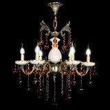 Люстра бронзовая Алфея №5 с камнем шар чайная в Иваново Люстра бронзовая Алфея №5 с камнем шар чайная в Иваново