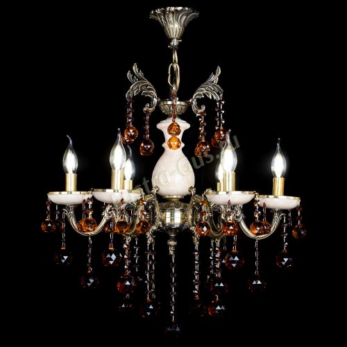 Люстра бронзовая Алфея №5 с камнем шар чайная в Иваново Гусь Хрустальный Люстра бронзовая Алфея №5 с камнем шар чайная в Иваново Гусь Хрустальный