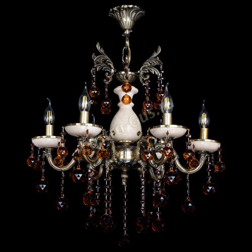 Люстра бронзовая Алфея №5 с камнем шар чайная в Иваново Гусь Хрустальный Люстра бронзовая Алфея №5 с камнем шар чайная в Иваново Гусь Хрустальный