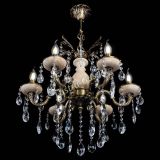 Люстра бронзовая Алфея №6 с камнем шар в Иваново Люстра бронзовая Алфея №6 с камнем шар в Иваново