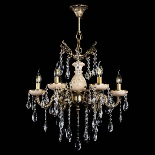 Люстра Алфея №6 с камнем журавлик в Иваново Гусь Хрустальный