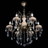 Люстра Алфея №6 с камнем журавлик в Иваново