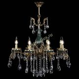 Люстра бронзовая Алфея Малахит №8 баден в Иваново