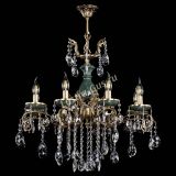 Люстра бронзовая Алфея Малахит №8 баден в Иваново