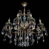 Люстра бронзовая Алфея Малахит №8 баден в Иваново