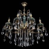 Люстра бронзовая Алфея Малахит №8 журавлик в Иваново