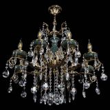 Люстра бронзовая Алфея Малахит №8 звездочка в Иваново