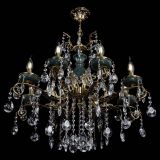 Люстра бронзовая Алфея Малахит №8 звездочка в Иваново