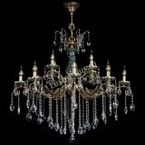 Люстра бронзовая Алфея Малахит №12 баден в Иваново