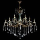 Люстра бронзовая Алфея Малахит №12 журавлик в Иваново