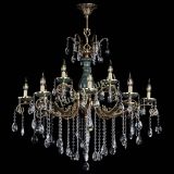 Люстра бронзовая Алфея Малахит №12 звездочка в Иваново