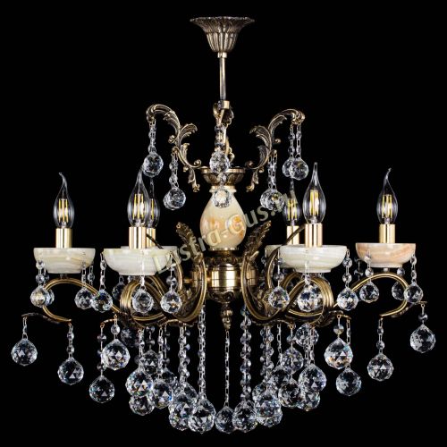 Люстра бронзовая Алфея Оникс №6/2 шар в Иваново Люстра бронзовая Алфея Оникс №6/2 шар в Иваново