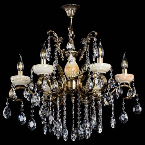 Люстра бронзовая Алфея Оникс №6/2 звездочка в Иваново Гусь Хрустальный