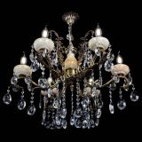 Люстра бронзовая Алфея Оникс №6/2 звездочка в Иваново