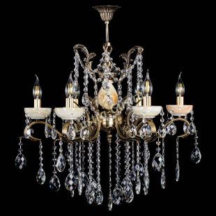 Бронзовая люстра Люстра бронзовая Алфея Оникс №6 баден