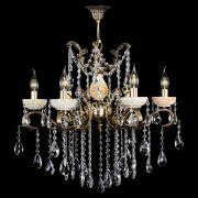 Люстра бронзовая Алфея Оникс №6 журавлик