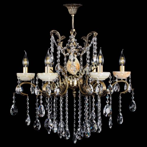 Люстра бронзовая Алфея Оникс №6 звездочка в Иваново Люстра бронзовая Алфея Оникс №6 звездочка в Иваново