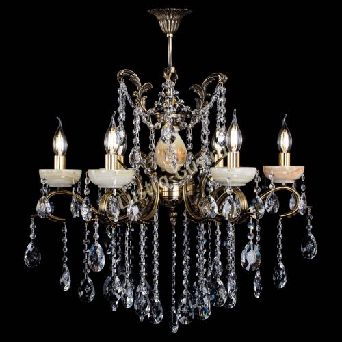 Люстра бронзовая Алфея Оникс №6 звездочка в Иваново Гусь Хрустальный