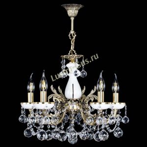 Люстра бронзовая Атланта из мрамора №5/3 Шар в Иваново отзыв и фото покупателя