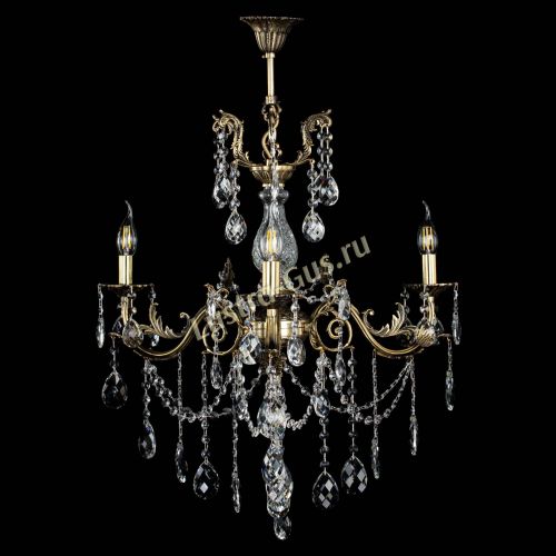 Люстра бронзовая Кассандра Алфея №3/1 баден в Иваново Гусь Хрустальный