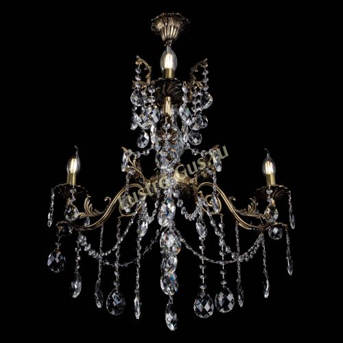 Люстра бронзовая Кассандра Алфея №3/1 баден в Иваново Гусь Хрустальный