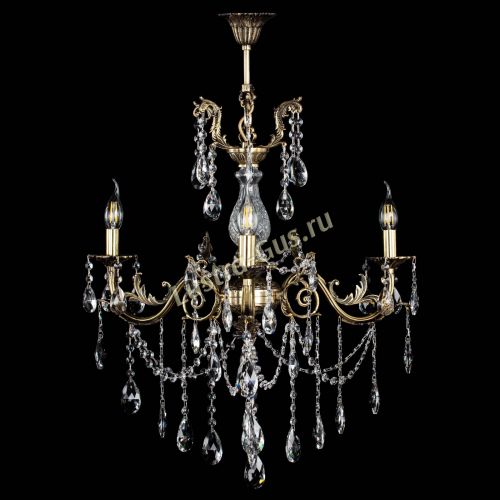 Люстра бронзовая Кассандра Алфея №3/1 журавлик в Иваново Гусь Хрустальный