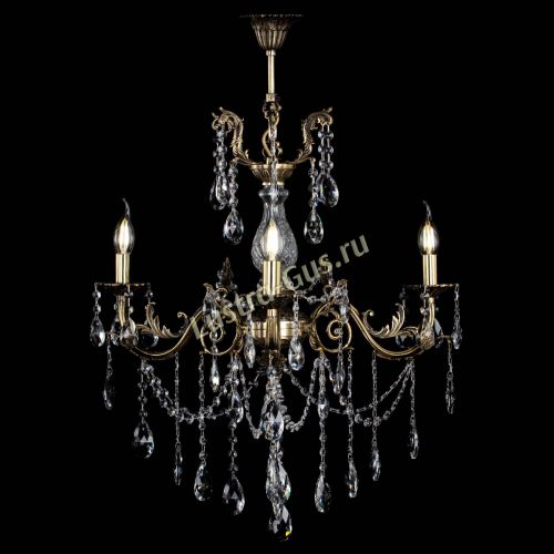 Люстра бронзовая Кассандра Алфея №3/1 журавлик в Иваново Гусь Хрустальный