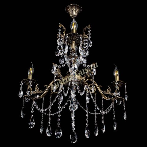 Люстра бронзовая Кассандра Алфея №3/1 журавлик в Иваново Гусь Хрустальный