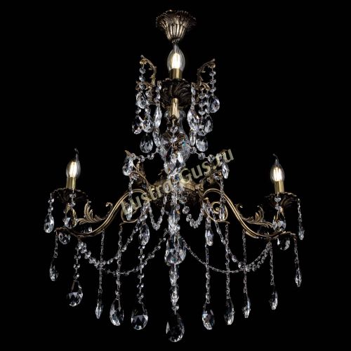 Люстра бронзовая Кассандра Алфея №3/1 журавлик в Иваново Гусь Хрустальный