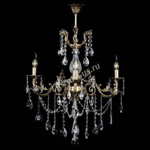 Люстра бронзовая Кассандра Алфея №3/1 звездочка в Иваново Гусь Хрустальный