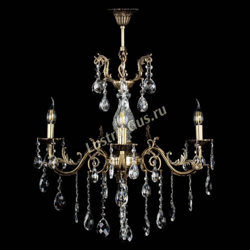 Люстра бронзовая Кассандра Алфея №3/2 баден в Иваново Гусь Хрустальный